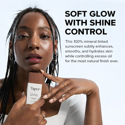 Taporvine® Daily Tinted Fluid Sunscreen 50ml Spf Facial