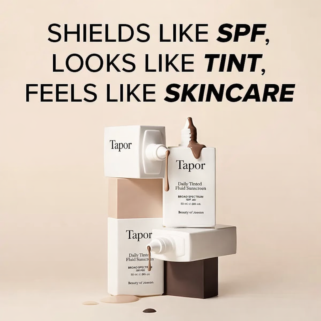 Taporvine® Daily Tinted Fluid Sunscreen 50ml Spf Facial